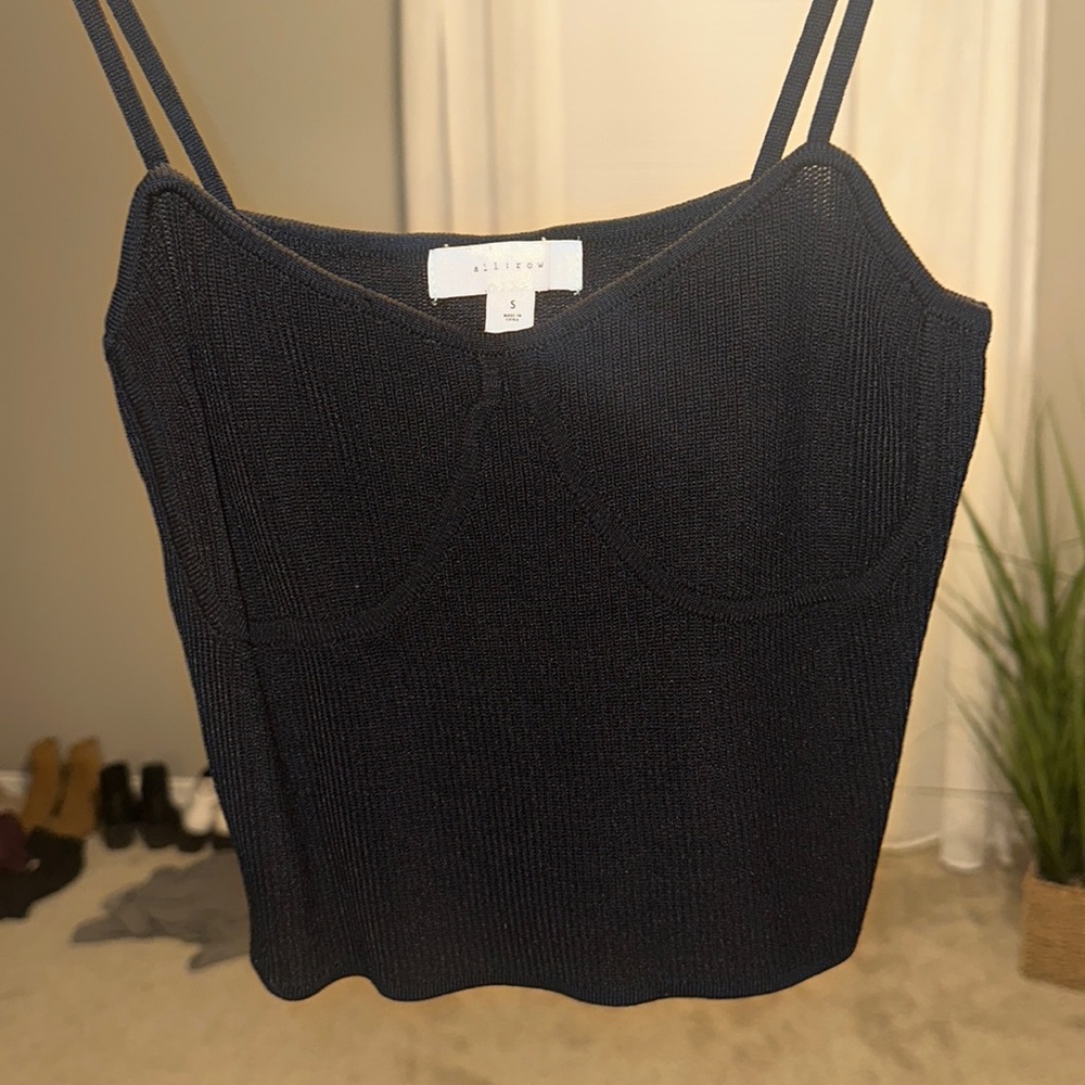 Black Tank Top - Picture 3 of 3